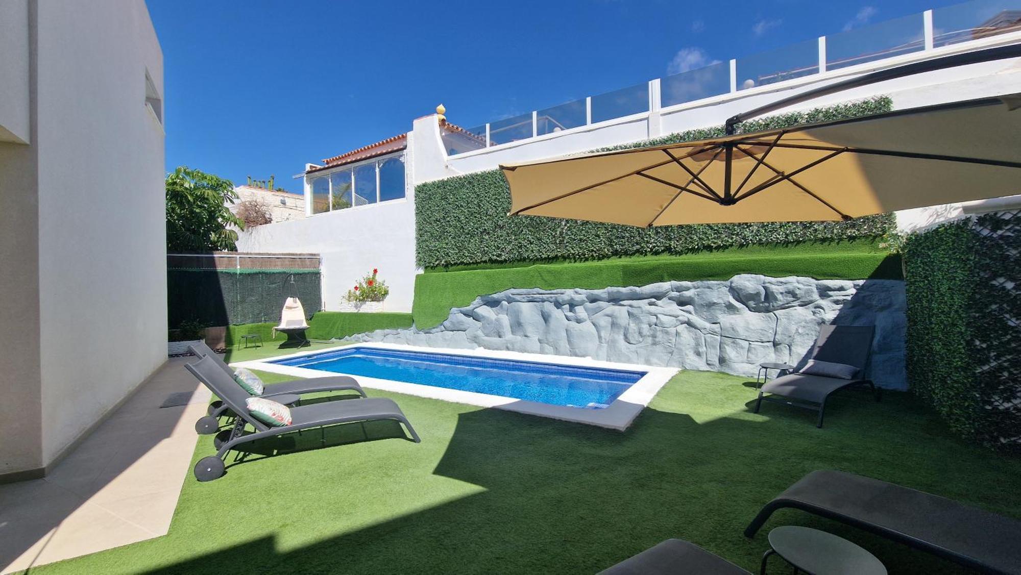 Villa Paraiso-Luxury Villa With Heated Pool Costa Adeje  Bagian luar foto